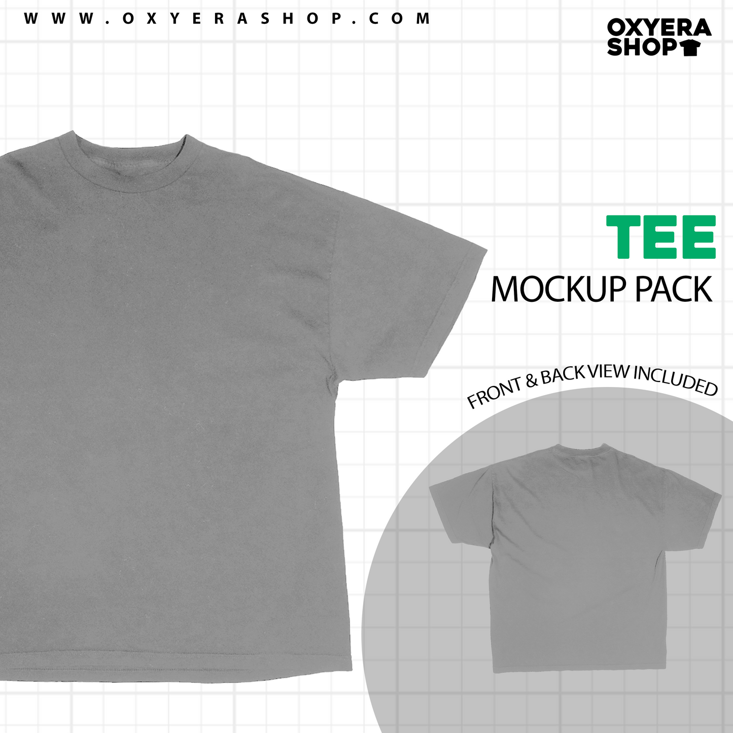 BLANK TEE MOCKUP PACK