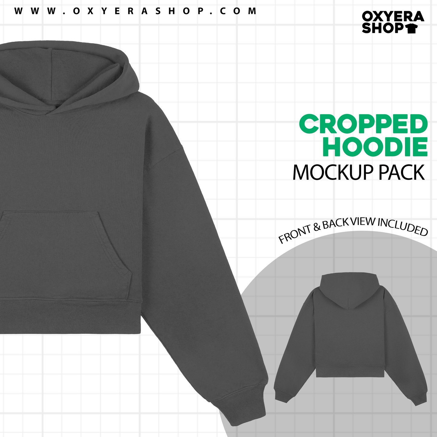 CROPPED HOODIE MOCKUP PACK