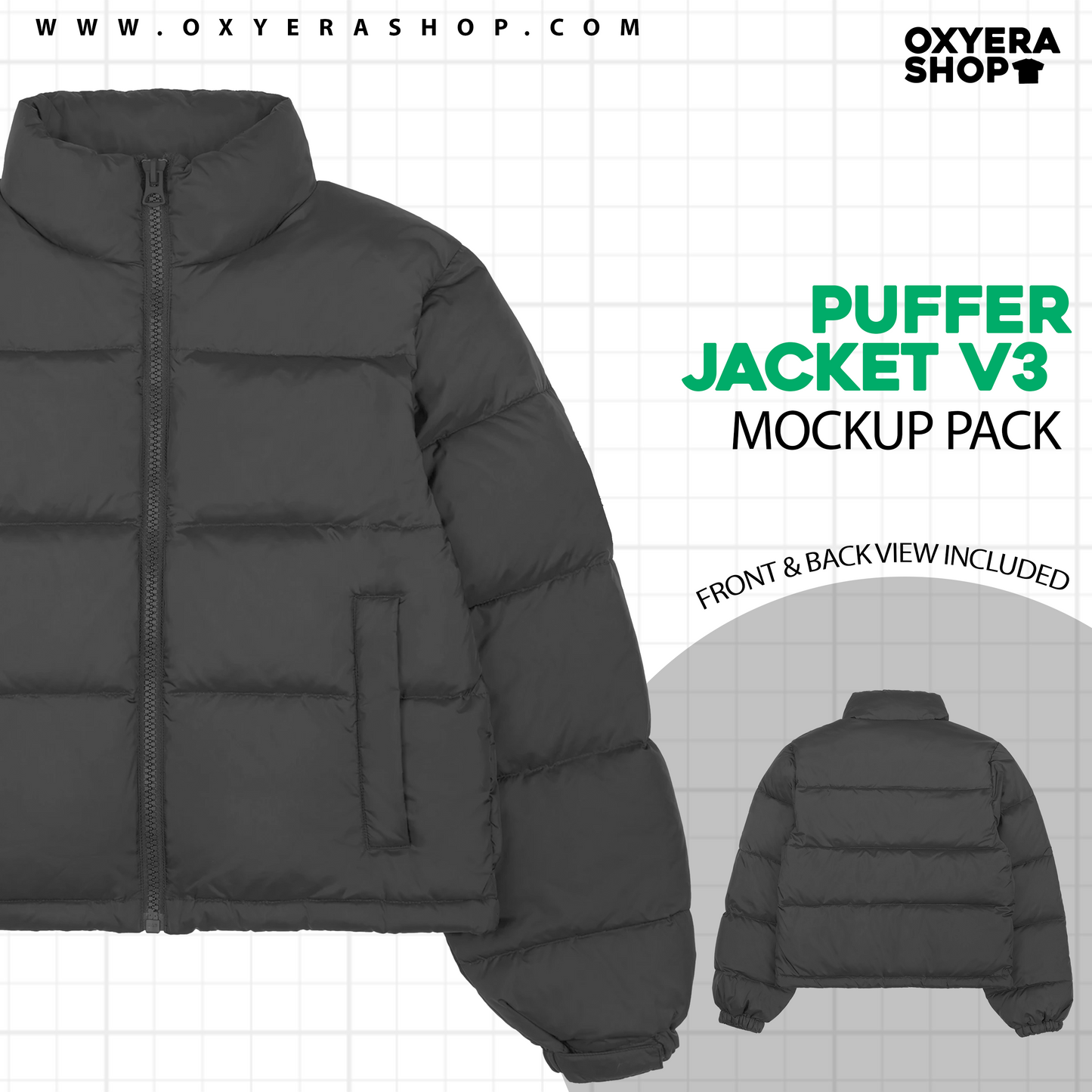 PUFFER JACKET V3 MOCKUP PACK